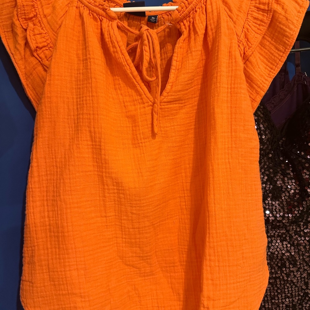 Gap Orange Women's Top
